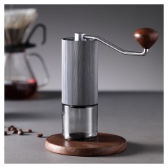 Кофемолка механическая ZeroHero S02 серая