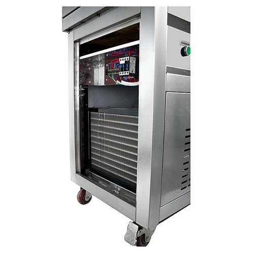 Фризер для жареного мороженого Foodatlas KCB-2F (контейнеры, 2 компрессора)