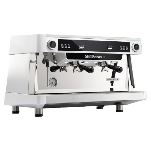 Кофемашина Nuova Simonelli Nuova Aurelia MP 2Gr 220V white+high groups+C-Automation+ E-milk technology