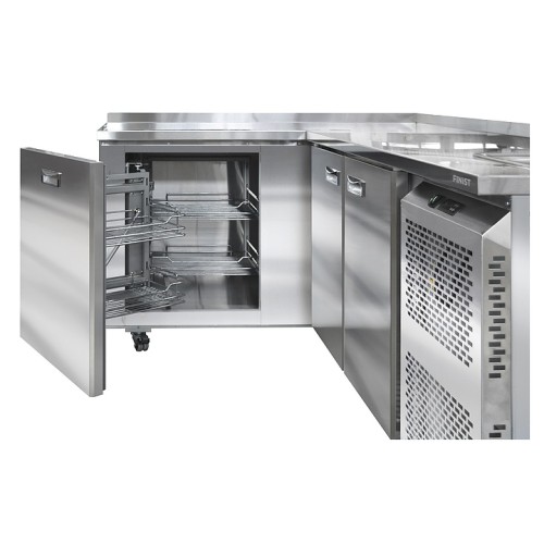 Стол холодильный угловой Finist СХСуг-700-1/3 528 л