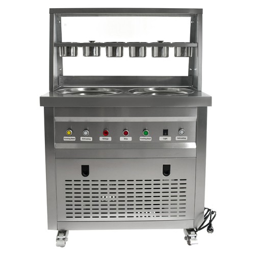 Фризер для жареного мороженого Foodatlas KCB-2Y (контейнеры, световой короб)