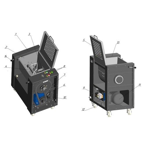 Тестомесильная машина ТОРГМАШ (Барановичи) МТК-30