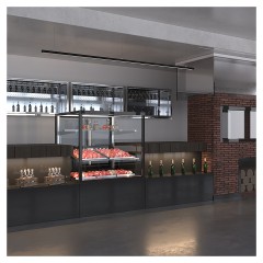 Напольная холодильная витрина для мяса Finist JOBS MEAT JM-119-146 среднетемпературная