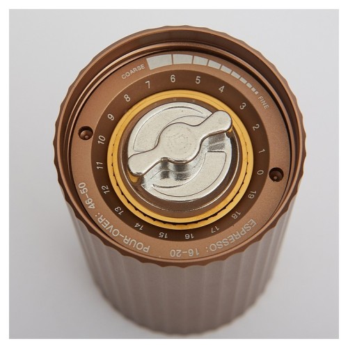 Кофемолка механическая ZeroHero Z3 PRO золотая