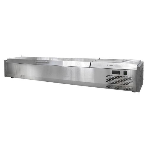 Витрина холодильная Finist ToppingBox НХВкр-4,5, с крышкой