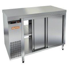 Стол тепловой сквозной HICOLD TS T 12 SN O, двери-купе