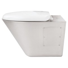 Унитаз антивандальный Oceanus 1-003.1 (Р) (нерж. сталь) P-выход