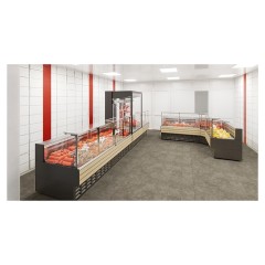 Витрина холодильная Lida K-1 U (3200х1100х1250 мм)