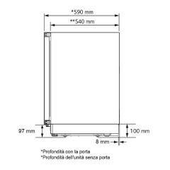 Шкаф винный SIGNATURE KITCHEN SUITE SKSUW2401G