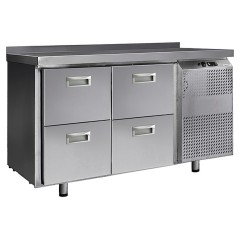 Стол холодильный Finist СХС-700-0/4 надстройка с куполом