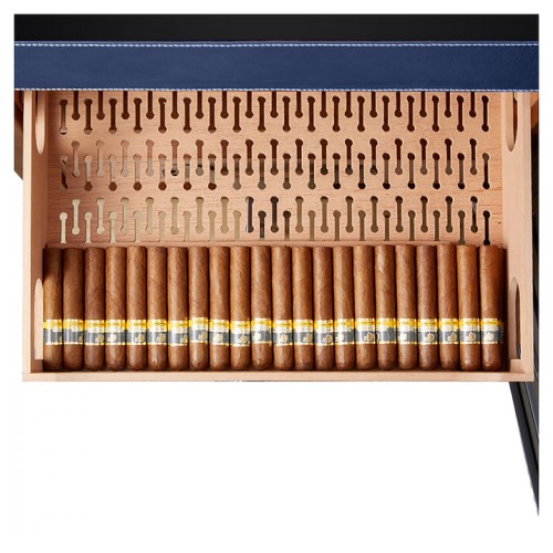 Шкаф для сигар Afidano L6 королевский синий