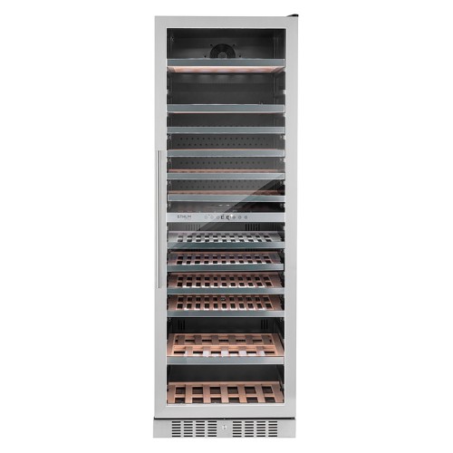 Винный шкаф Temptech STHLM ST180DS нерж. сталь