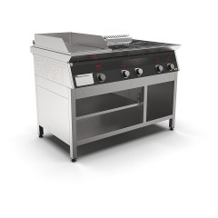 Плита индукционная комбинированная SMART INDUCTION K96-35RKB (с грилем)