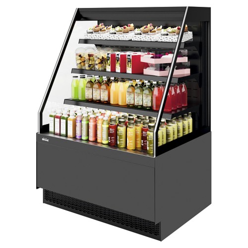 Витрина кондитерская Chilz VETE II KUB OF 130 серый матовый, металлик