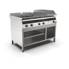 Плита индукционная комбинированная SMART INDUCTION K76-35KRN (с грилем)