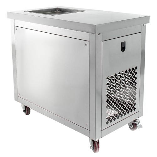 Фризер для жареного мороженого Foodatlas KCB-1F (стол для топпингов)