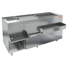 Барная станция HICOLD НБМКС-15/5ПК (без борта, с ящиком)