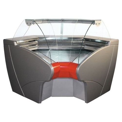 Витрина холодильная Carboma Bavaria G110 VM-6 (ВХСу-2 Bavaria G110 внутренний 90) (динамика, с боковинами)