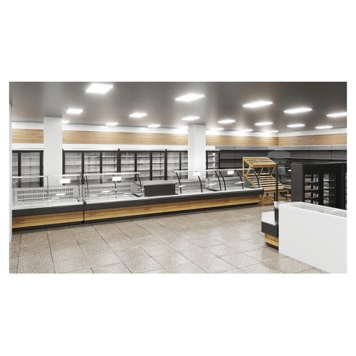 Витрина холодильная Lida Midi-2 Self SU (3610х1220х900 мм, выносной агрегат)