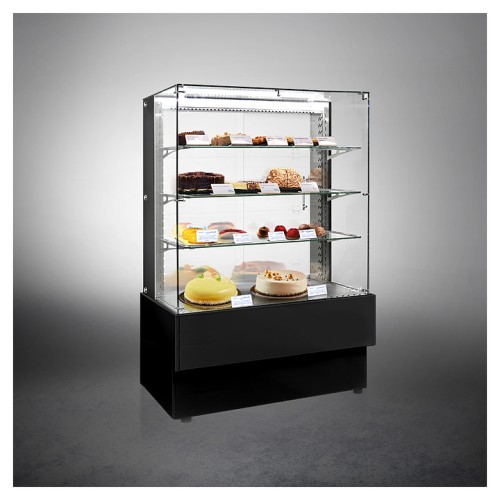 Витрина кондитерская MAGMA Granat cube Plug-in 1250 (с боковинами)