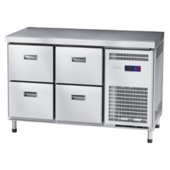 Стол холодильный Abat СХС-70-01-СО (ящики 1/2, ящики 1/2, без борта)