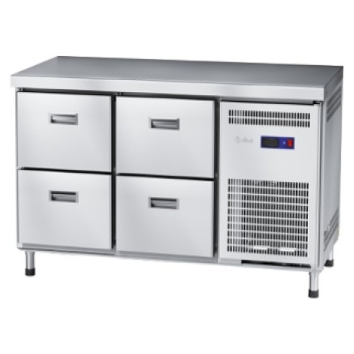 Стол холодильный Abat СХС-70-01-СО (ящики 1/2, ящики 1/2, без борта)