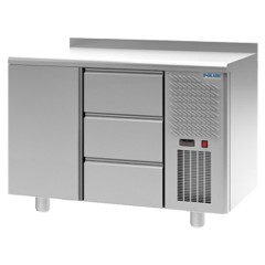Стол холодильный POLAIR TM2GN-03-G с бортом