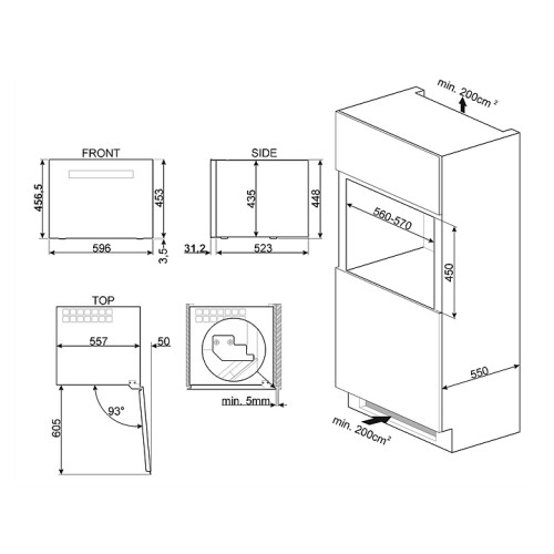 Винный шкаф SMEG CVI321X3