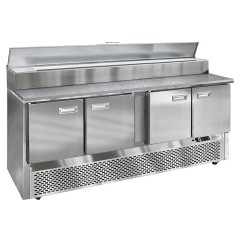 Стол холодильный для пиццы Finist СХСнпцг-800-4