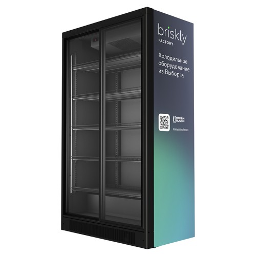 Холодильный шкаф Briskly Smart 11 Slide (RAL 7024)