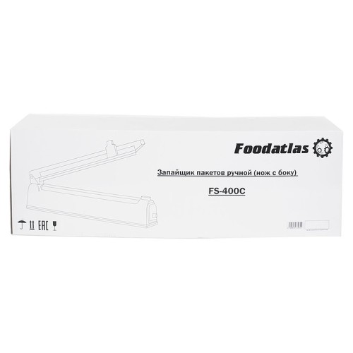 Запайщик пакетов Foodatlas FS-400C нож сбоку