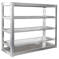 Стеллаж для стаканов ПищТех Стандарт СКСН-3КС-М