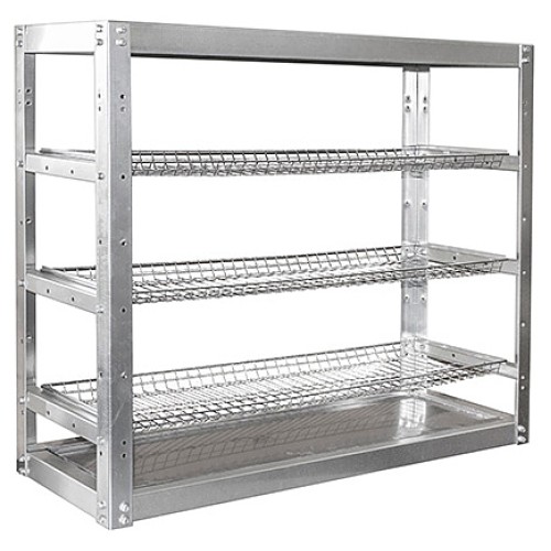 Стеллаж для стаканов ПищТех Стандарт СКСН-3КС-М