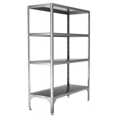 Стеллаж кухонный Hessen С-1,8*6*4/4 нерж.