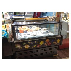 Витрина холодильная Lida Kub-1 Fish (1200х1200х1200 мм)