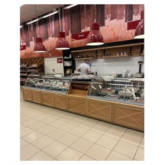 Витрина холодильная Lida Vision-1 U (2000х1270х1200 мм, встроенный агрегат)