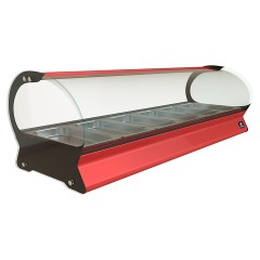 Витрина тепловая КОБОР SE-4H красная