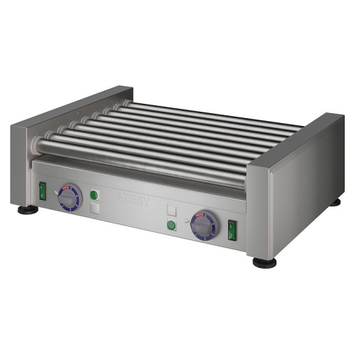 Гриль роликовый ATESY Комбат ГР-9Р-450-02