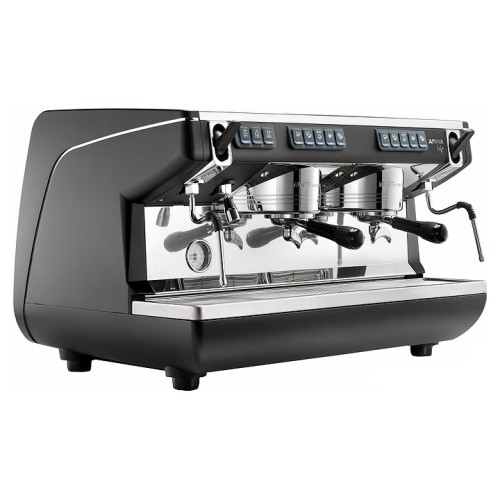 Кофемашина автоматическая Nuova Simonelli Appia Life 2gr V 220V black+high groups+economizer+Easy Cream