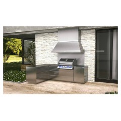 Модульная кухня для встраиваемого гриля КАМИК Гамма 2713*610*890