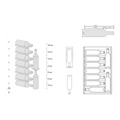 Шкаф винный Dunavox DAUF-8.23SS