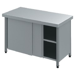 Стол производственный CRYSPI Chef СРЦ Ш К 10/6 4СП