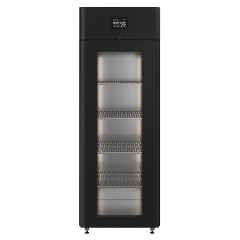 Шкаф холодильный POLAIR CS107-Meat стеклянная дверь, черный, тип 2