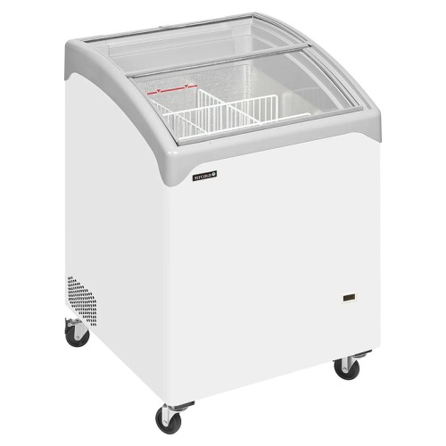 ЛАРЬ МОР.СО СТЕКЛ.КРЫШ.TEFCOLD NIC101SCEB