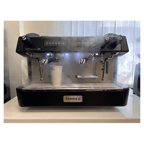 Кофемашина FIAMMA Compass 2 SЕ TС Black (автомат, 2 группы)