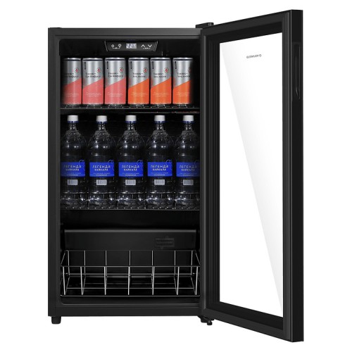 Шкаф холодильный Maunfeld MFWC-85B49 черный