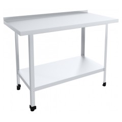 Стол разделочный ПищТех Стандарт СРОб-18/7С304НК-П с бортом