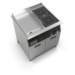 Плита индукционная комбинированная SMART INDUCTION K94-3RKB (с грилем)