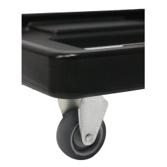 Тележка для термоконтейнеров Tribeca TCB600C 680х540х160 мм (полиэтилен) черная