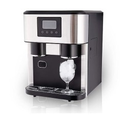 Льдогенератор Hurakan HKN-IMSD15 с измельчителем и диспенсером для льда